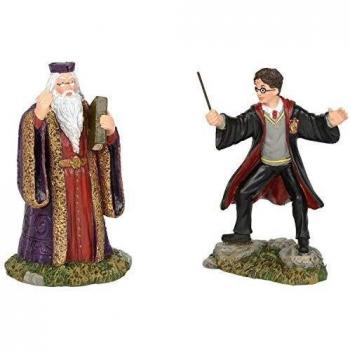 Harry Potter Village, Harry and the Headmaster Figurine, Multi-Colour