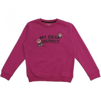 Sudadera Sportswear Softee Lunar Infantil Rosa Fucsia 8 Años Sin Capucha