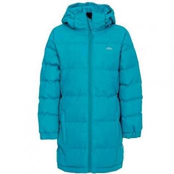 Trespass Tiffy Warm Synthetic Insulated Padded Jacket para Chicas, Talla Unica, Azul