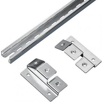 Rittal CM 5001.081 Silver Rack Cable Management Panel