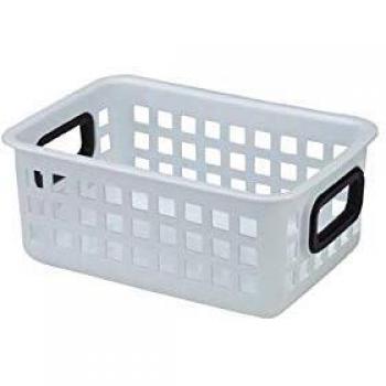Denox 1 Cesta Europa 5L, adecuada organización, color blanco, polipropileno, 5 Litros
