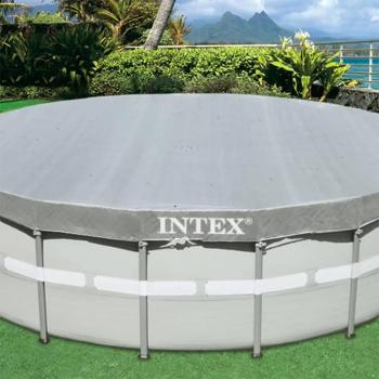 Cubierta de piscina Deluxe redonda 488 cm INTEX