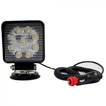Tecnocem PROYECTOR ILUMINACION TECNOCEM LED VEHICULO MAGNETICO TOMA MECHERO 12-24V/27W/IP67 20030