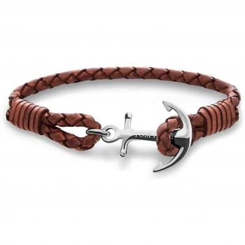 Pulsera Unisex Tom Hope TM022, Blanco, 18 cm