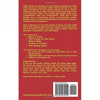 Libros en Capítulos 5: Libros Decodificables Sistemáticos para Lectores de Fonética y Estilo de Aprendizaje Disléxico - Colección de Cuentos con Sonido para el Desarrollo de la Lectura