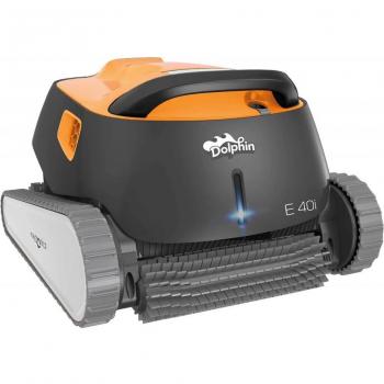 Robot Limpiafondos de Piscina Dolphin E40i 500921N, características: limpieza eficiente, conectividad Wi-Fi, control mediante app móvil, diseño compacto y ligero, adecuado para todo tipo de piscinas (hasta 12 metros), cep