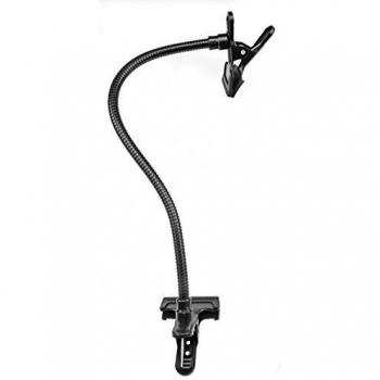 Brazo Flexible Bresser BR-20 de 50cm con Pinzas en Ambos Lados