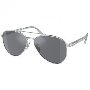 Prada PR A58S 1BC175 Men's Silver Sunglasses 61mm