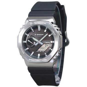 Casio G-Shock G-Steel Tough Solar Analog Digital Men's Watch with Bio-Based Resin Strap and Black Dial, 200M Water Resistance