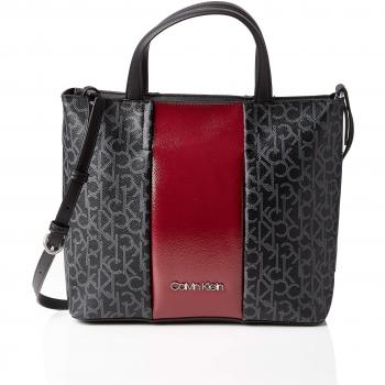 Calvin Klein Jeans - Mono Block Medium Tote, Shoppers y bolsos de hombro Mujer, Negro
