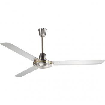 Ventilador de techo HAEGER Silver Fan - 80W, 142 cm, 5 velocidades