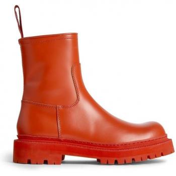 CAMPERLAB Eki Boots for Men in Red Smooth Leather, size 41