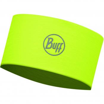 Original Buff R-Solid Cinta de Pelo, Unisex Adulto, Amarillo Flúor, Talla Única