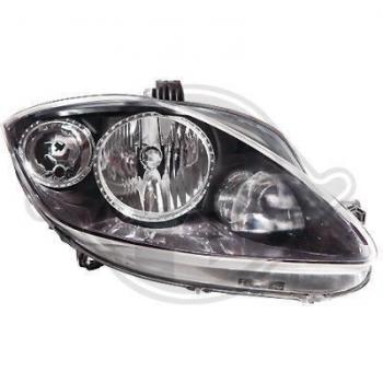 Faro Delantero DIEDERICHS 7432380 para SEAT León II y Altea XL, con función de proyector principal