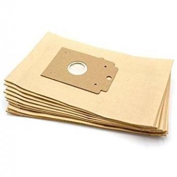 Bolsa de Papel para Aspiradora Robot Bosch BSN 0000 - 9999 Big Bag 3l, Compatible con Modelos 1600, 1810, 2010, 2020 - Paquete de 10 Un