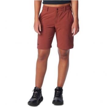 Bermuda de senderismo de mujer Columbia Back Beauty™ Softshell Short Rojo