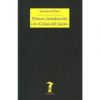 Primera introducción a la «Crítica del Juicio»