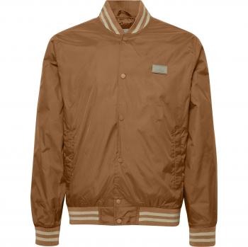 Chaqueta Bomber Blend Regular Fit para Hombre, Color Nutria