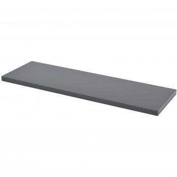 ESTANTE RECTANGULAR 4xS XS2 60X20X1.8 CM GRAFITO