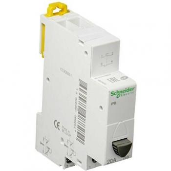 Schneider Electric Acti9 iPB Grey Push Button 20A 1NO-1NC