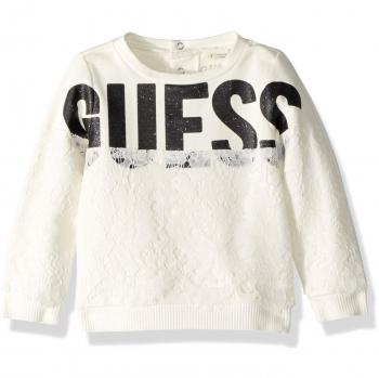 GUESS K83Q07K7E90 Sudadera Chica Blanco 24M
