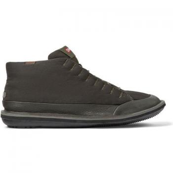 CAMPER Beetle PrimaLoft® Ankle Boots for Men in Green with Cotton Fabric/Smooth Leather