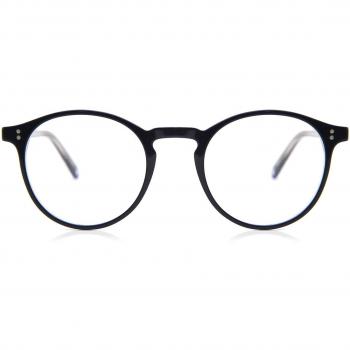 Gafas Anti-Azules Oval Montuta Completa Plástico Azules Armazones para Hombre - SmartBuy Collection