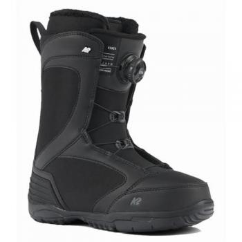 K2 Benes Boa Black 260 - Botas de Snowboard para Mujer, color negro, talla 40.5