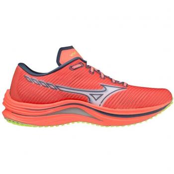 Zapatillas de running Mizuno Wave Rebellion para mujer, con tecnología Wave que proporciona amortiguación y estabilidad, diseño ligero y transpirable, suela de goma para mejor tracción, plantilla moldeada para mayor comodidad y ajuste ceñido