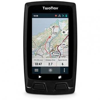 TwoNav Horizon Bike (blanco) - GPS Full Connect para Ciclistas Extremos (incluye soporte potencia y mapa topográfico)
