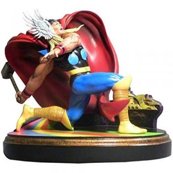 Figura Diamond Collection Marvel Premier Collection Thor 23 cm, estatua de colección, material de resina, diseño detallado y pintado a mano