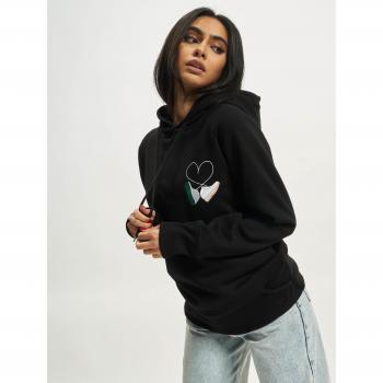 Mister Tee Women's Kicks Love Embroidered Hoodie