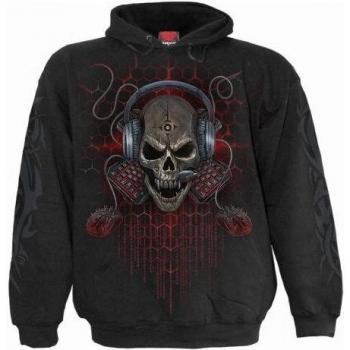 Sudadera con capucha para niños PC Gamer Spiral Direct XS negra