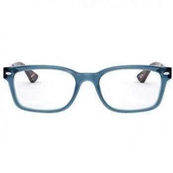 Ray-Ban 0Rx5286, Monturas de Gafas para Mujer, Shiny Trasparent Blue, 51