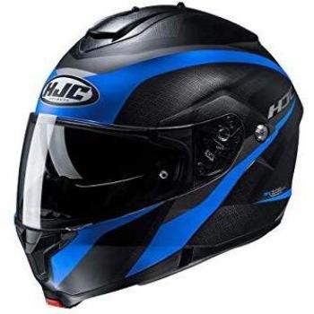 Casco HJC C91 Taly Negro/Azul con Diseño MC2SF
