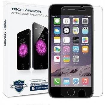 Protector de Pantalla Premium de Vidrio Balístico Tech Armor iPhone 6S / iPhone 6