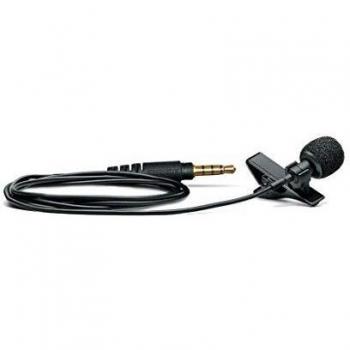 Shure MVL Omnidirectional Lavalier Microphone for Smartphones and Tablets