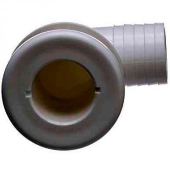 Seachoice 50-18121 Conector pasacascos, 90°, 38 mm