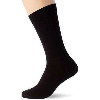 DIM Cotton Ankle Socks Pack of 3 for Men - Breathable, Black, EU Size 43-46