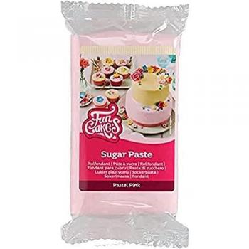 FunCakes Pasta de Azúcar Rosa Pastel 250 g
