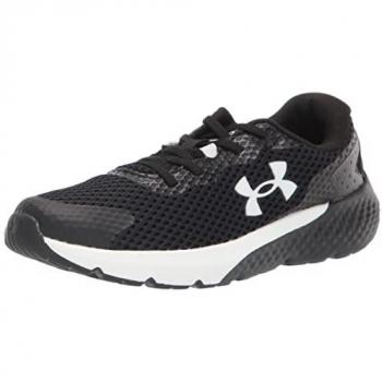 Zapatillas de Running Under Armour Bps Rogue 3 Al para Niños, Con Amortiguación Visual, Color Negro, Talla 27.5 EU