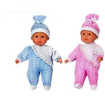Rosa Toys - Muñeco bebé Llorón corazones