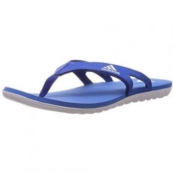 adidas Calo 5 M - Chanclas para hombre, color azul / blanco, talla 44 2/3
