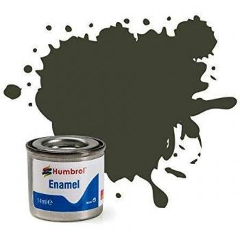 Humbrol - Pintura Esmalte, Color Schwartzgrun
