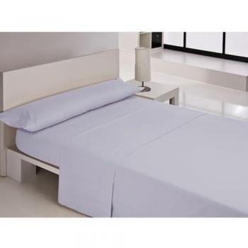 Juego de Sábanas Carla Rubini Denver Malva Cama de 150, tejido de microfibra, incluye sábana bajera, sábana encimera y fundas de almohada