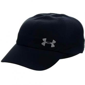 Under Armour UA Fly by Cap Gorra, Mujer, Negro