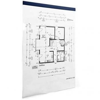 Listón Magnético Autoadhesivo DURAFIX RAIL 297 mm Azul - Pack de 5 Unidades para Sujetar Documentos y Fotos A4