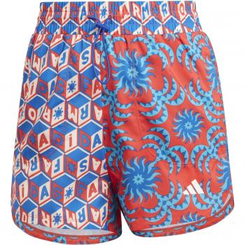 Short de mujer adidas x FARM Rio en colaboración con la marca brasileña FARM Rio