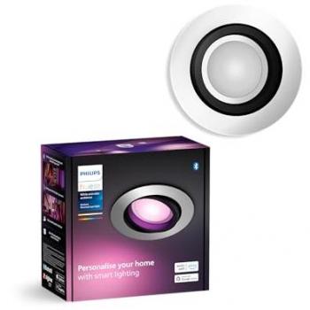 Foco Empotrable LED Philips Hue Centura, Alumínio Ø 9 cm, Blanco y Color, 350 lm, GU10