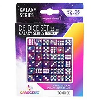 Set de Dados Nebula D6 12 mm (36 piezas)